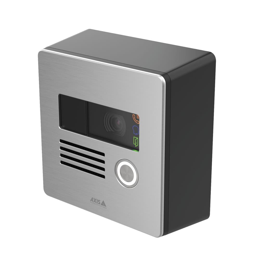 Axis TI8602 Wall Mount Back Box for I8016-LVE Network Video Intercom, Black Aluminium, IK10 - Image 1