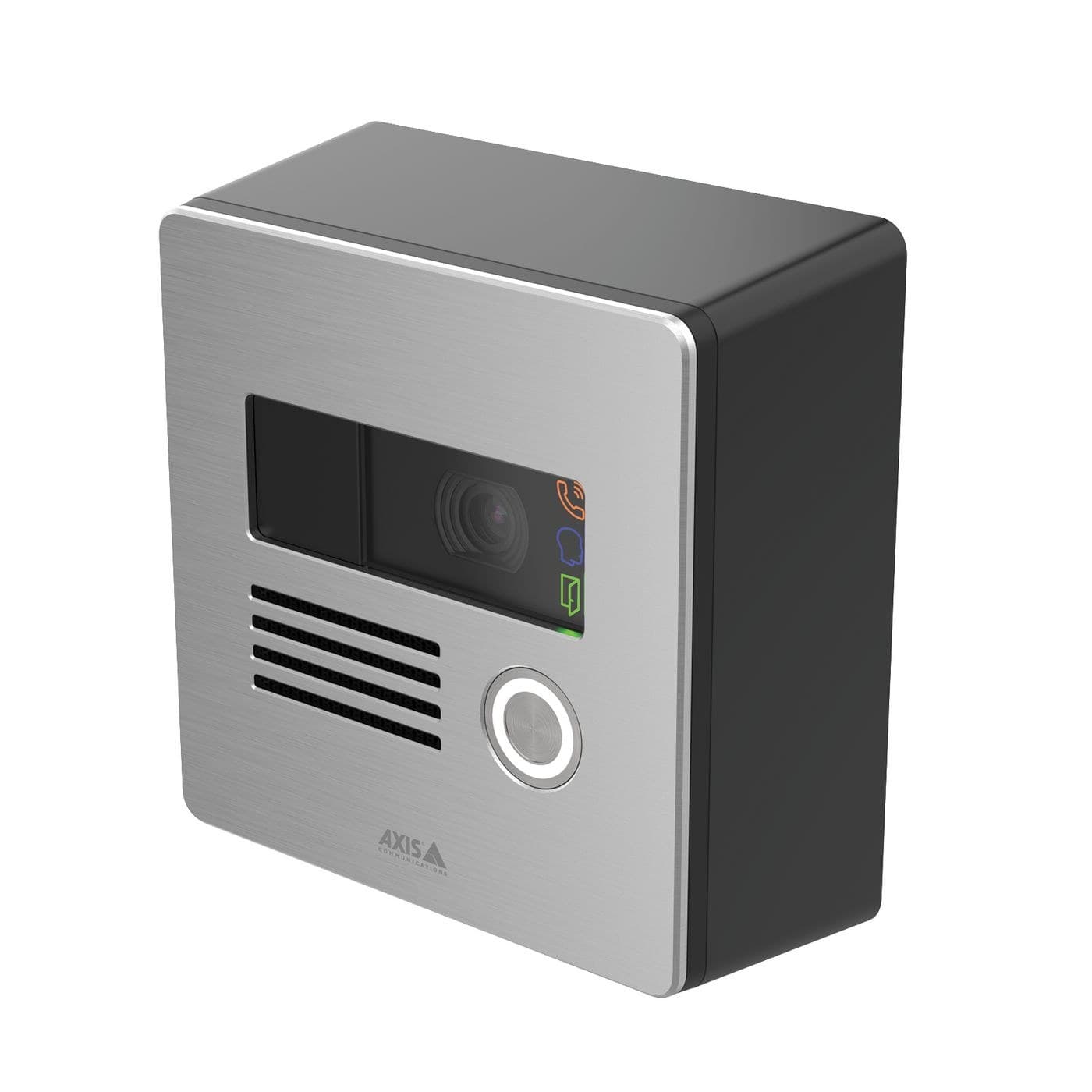 Axis TI8602 Wall Mount Back Box for I8016-LVE Network Video Intercom, Black Aluminium, IK10