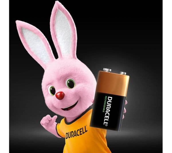 DURACELL HR9V/DC1604 9V Rechargeable NiMH Battery - Image 2