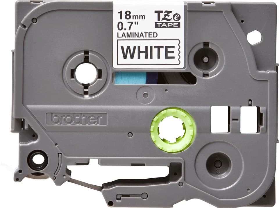 Brother TZE-241 label-making tape Black on white - Image 2