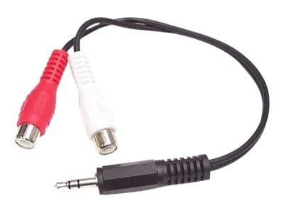 StarTech MUMFRCA Audio Y-Cable 3.5mm to RCA - Image 1