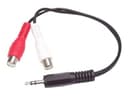 StarTech MUMFRCA Audio Y-Cable 3.5mm to RCA thumbnail 1