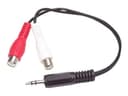 StarTech MUMFRCA Audio Y-Cable 3.5mm to RCA thumbnail 2