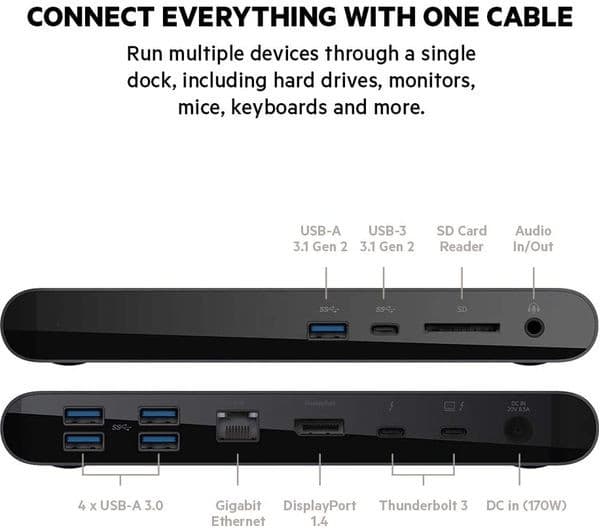 BELKIN Thunderbolt 3 Dock Pro 12-port Multi Hub - Image 3