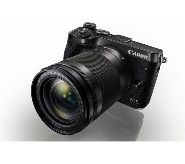 Canon EOS M6 Mirrorless Camera with EF-M 18-150mm f/3.5-6.3 IS STM Lens - Black - Image 2