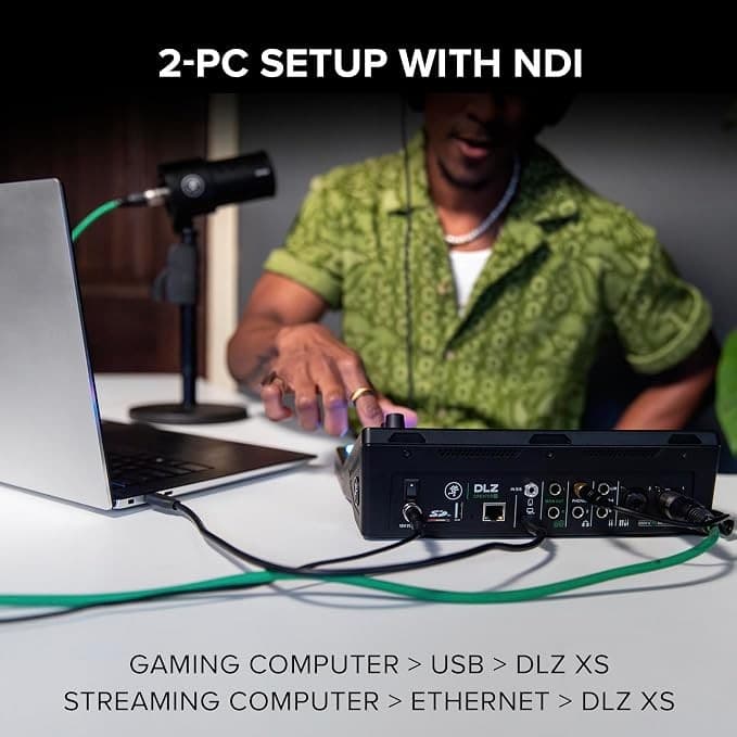 Mackie DLZ Creator XS Adaptive Digital Mixer for Podcasting Streaming and YouTube - Image 3