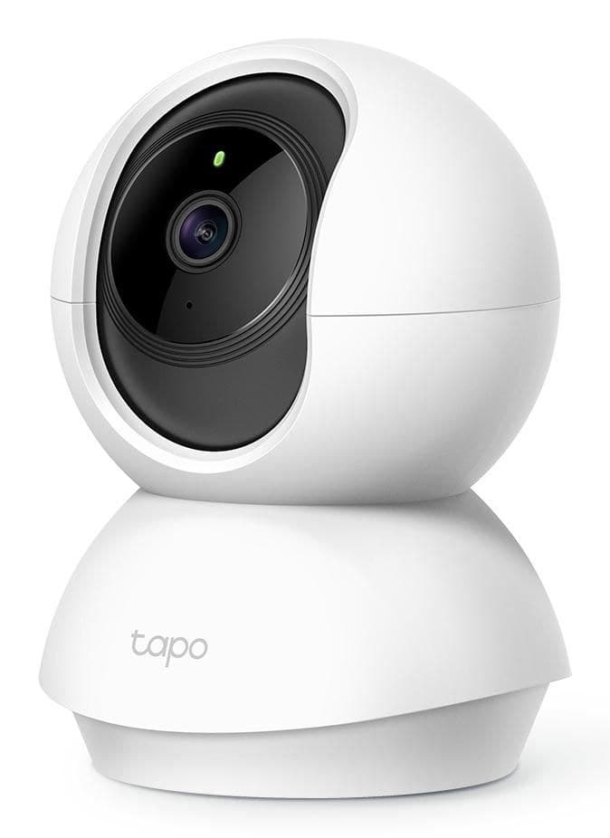 TP-Link Tapo C200 Pan/Tilt Home Security Wi-Fi Camera, 1080p, White