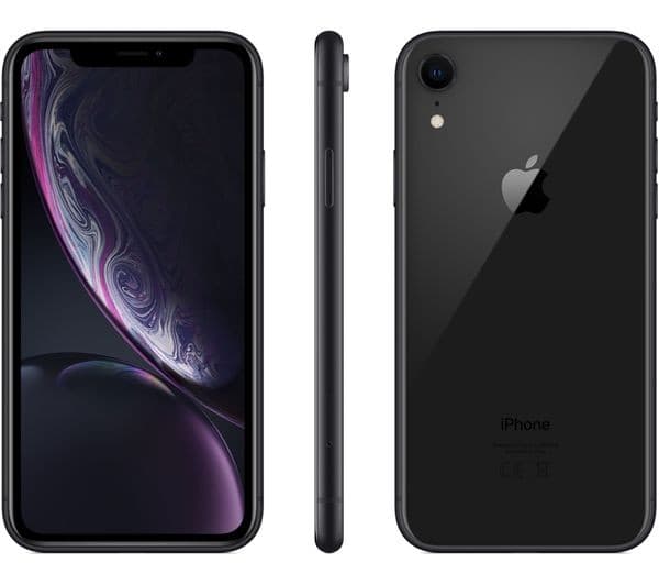 Apple iPhone XR - 64 GB, Black - Image 1