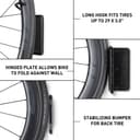 Feedback Sports Velo Hinge 2.0 Bike Stand - Black thumbnail 3
