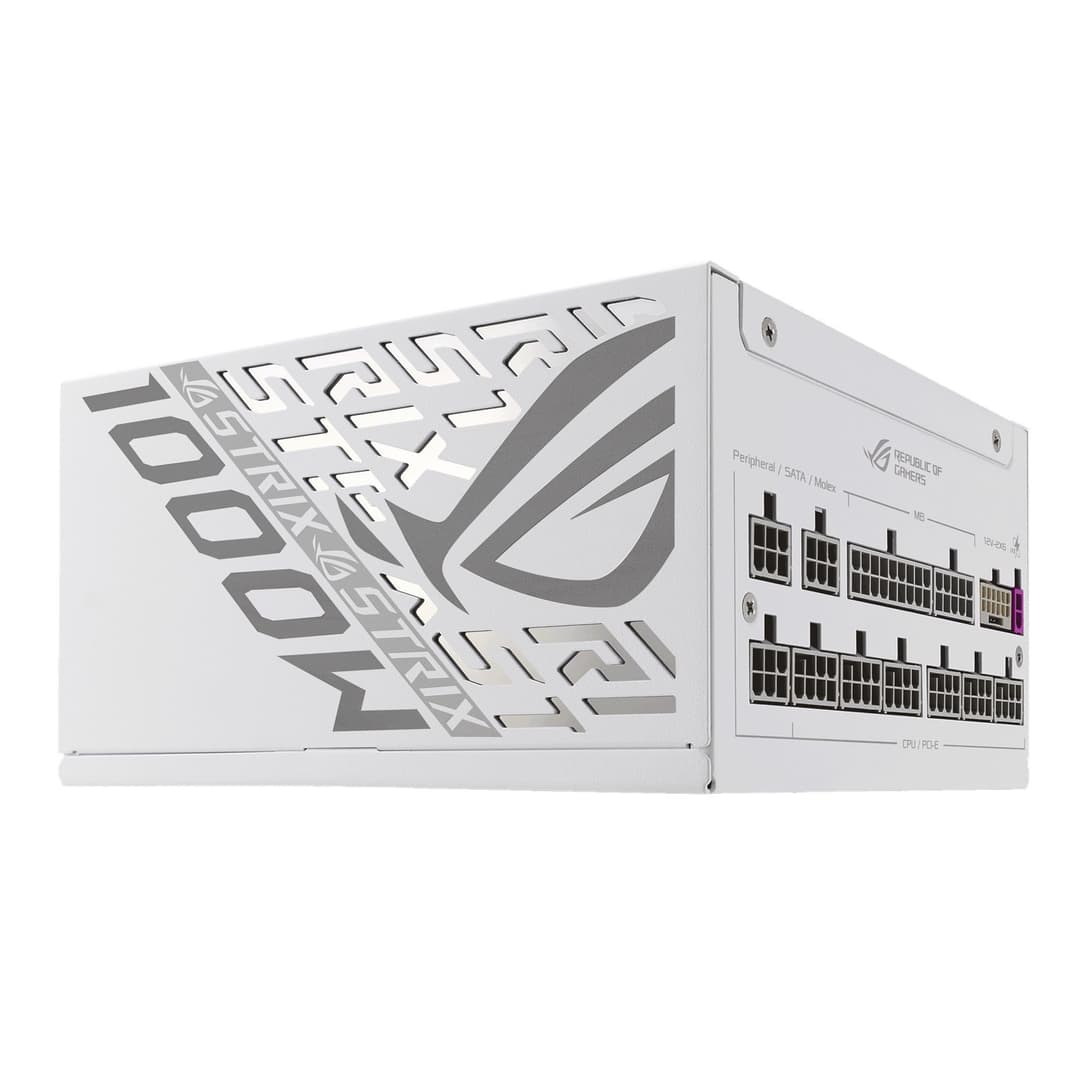 ASUS ROG Strix 1000W 80+ Platinum Fully Modular ATX 3.1 Power Supply White - Image 5