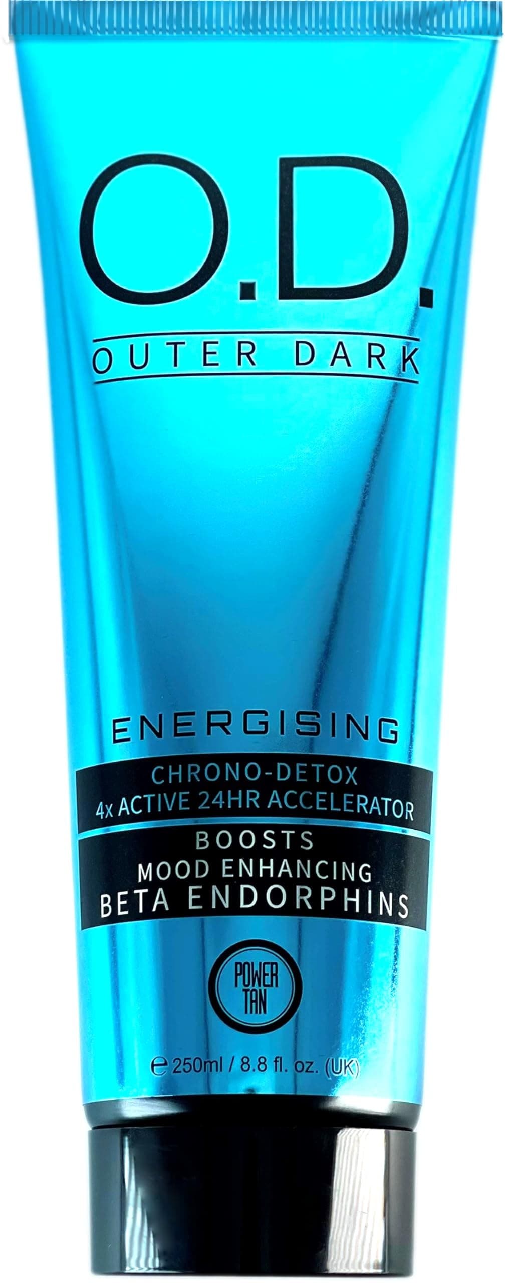 Power Tan Outer Dark Mood Enhancing Sunbed Tanning Accelerator Cream - 250 ml - Image 1