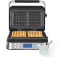 HAMILTON BEACH Pro Smart HB5403T Waffle Maker - Silver thumbnail 2