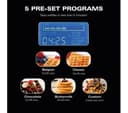 HAMILTON BEACH Pro Smart HB5403T Waffle Maker - Silver thumbnail 6
