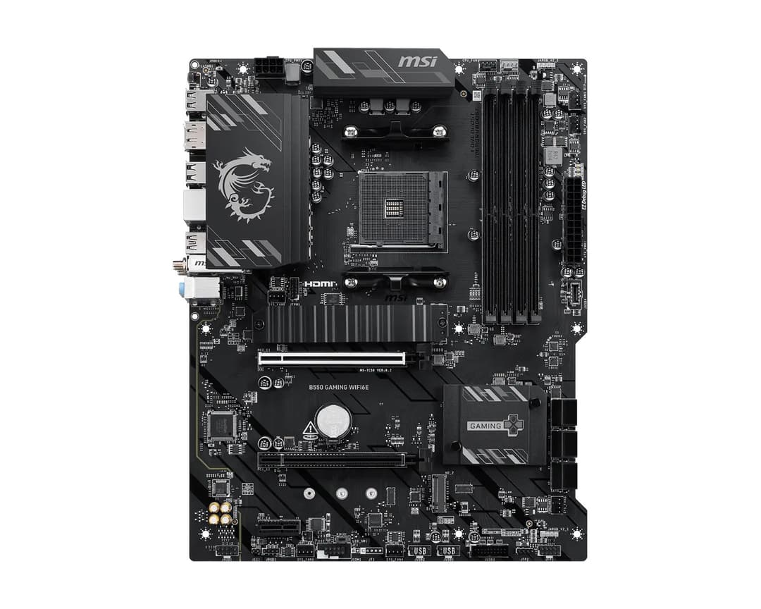 MSI B550 GAMING WIFI6E motherboard AMD B550 Socket AM4 - Image 2