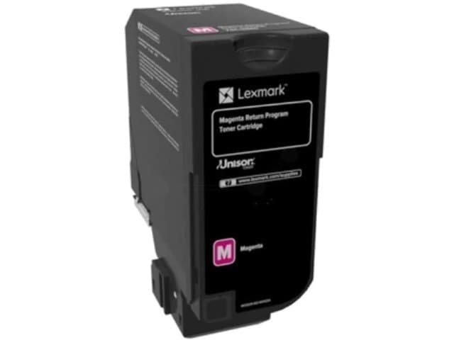 Lexmark 74C2HME Magenta High Yield Corporate Toner Cartridge for CS725 - Image 2