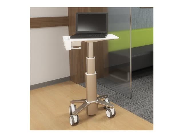 Ergotron CareFit cart - Slim - for notebook - white, warm grey - Image 2