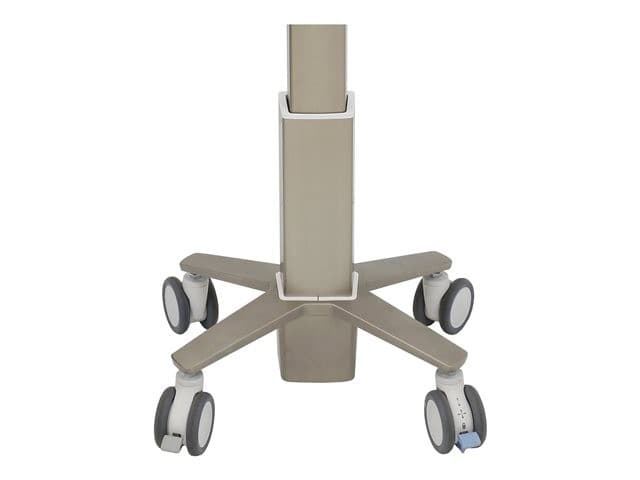 Ergotron CareFit cart - Slim - for notebook - white, warm grey - Image 3