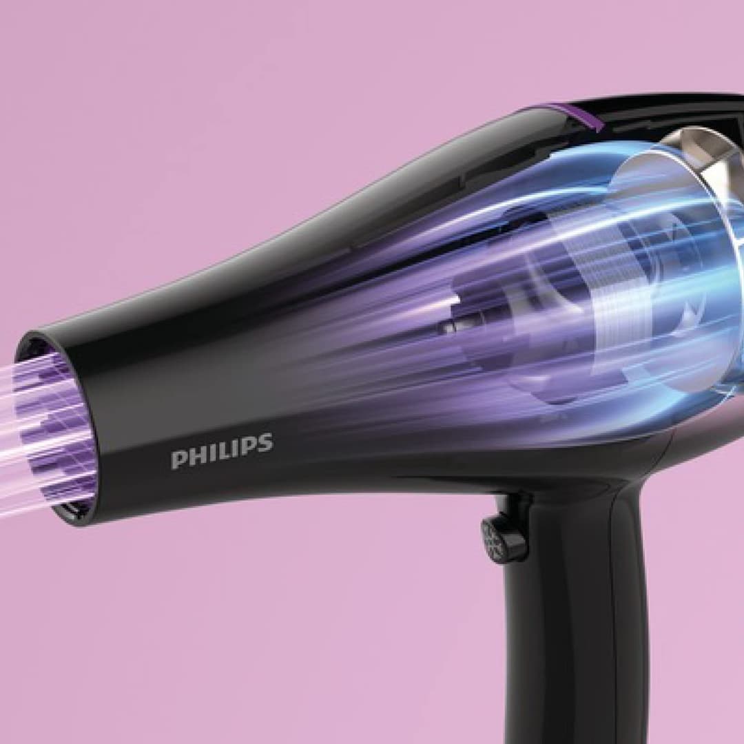 Philips DryCare Pro Hair Dryer BHD274/00 - Black - Image 3