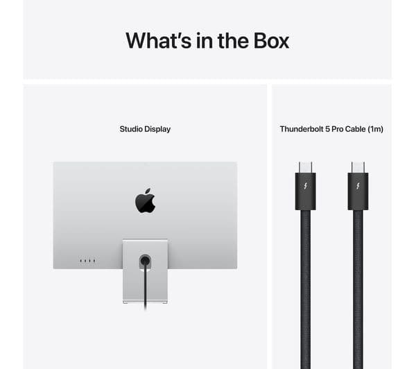 Apple Studio Display (2026) 27-inch 5K Retina Standard Glass - Tilt-adjustable Stand - Image 9