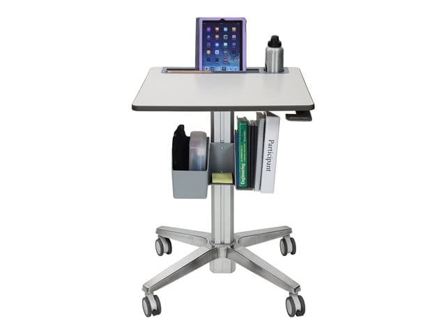 Ergotron LearnFit Tall - standing desk - rectangular - white - Image 2