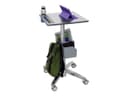 Ergotron LearnFit Tall - standing desk - rectangular - white thumbnail 4