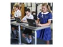 Ergotron LearnFit Tall - standing desk - rectangular - white thumbnail 5