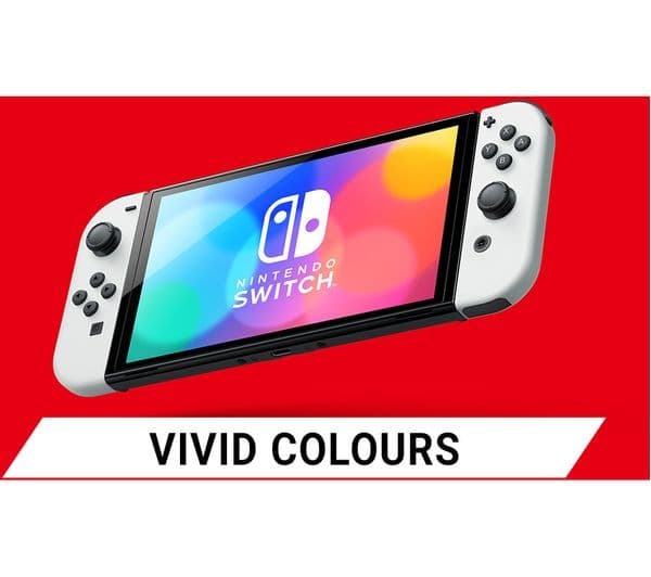 Nintendo Switch OLED Console White - Image 4