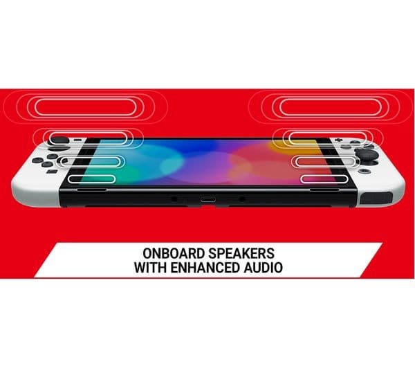 Nintendo Switch OLED Console White - Image 7