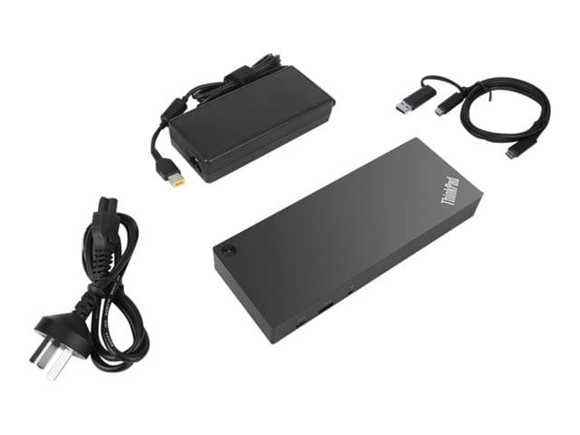 Lenovo ThinkPad Hybrid USB-C with USB-A Dock 40AF0135UK - 2x HDMI, 2x DP, Gigabit Ethernet, 135W Adapter - Image 3