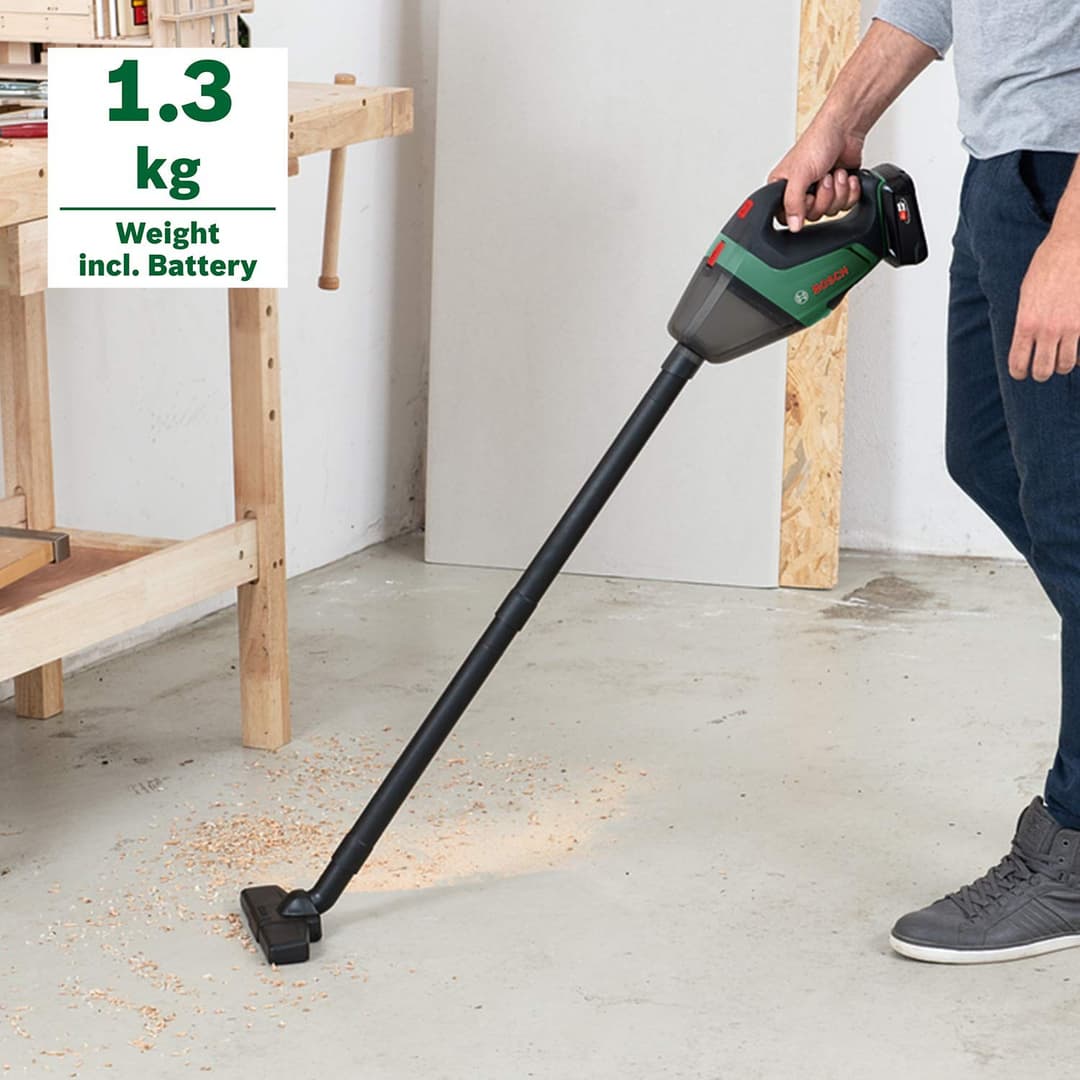 Bosch UniversalVac 18 Handheld Vacuum Cleaner - Forrest Green - Image 3