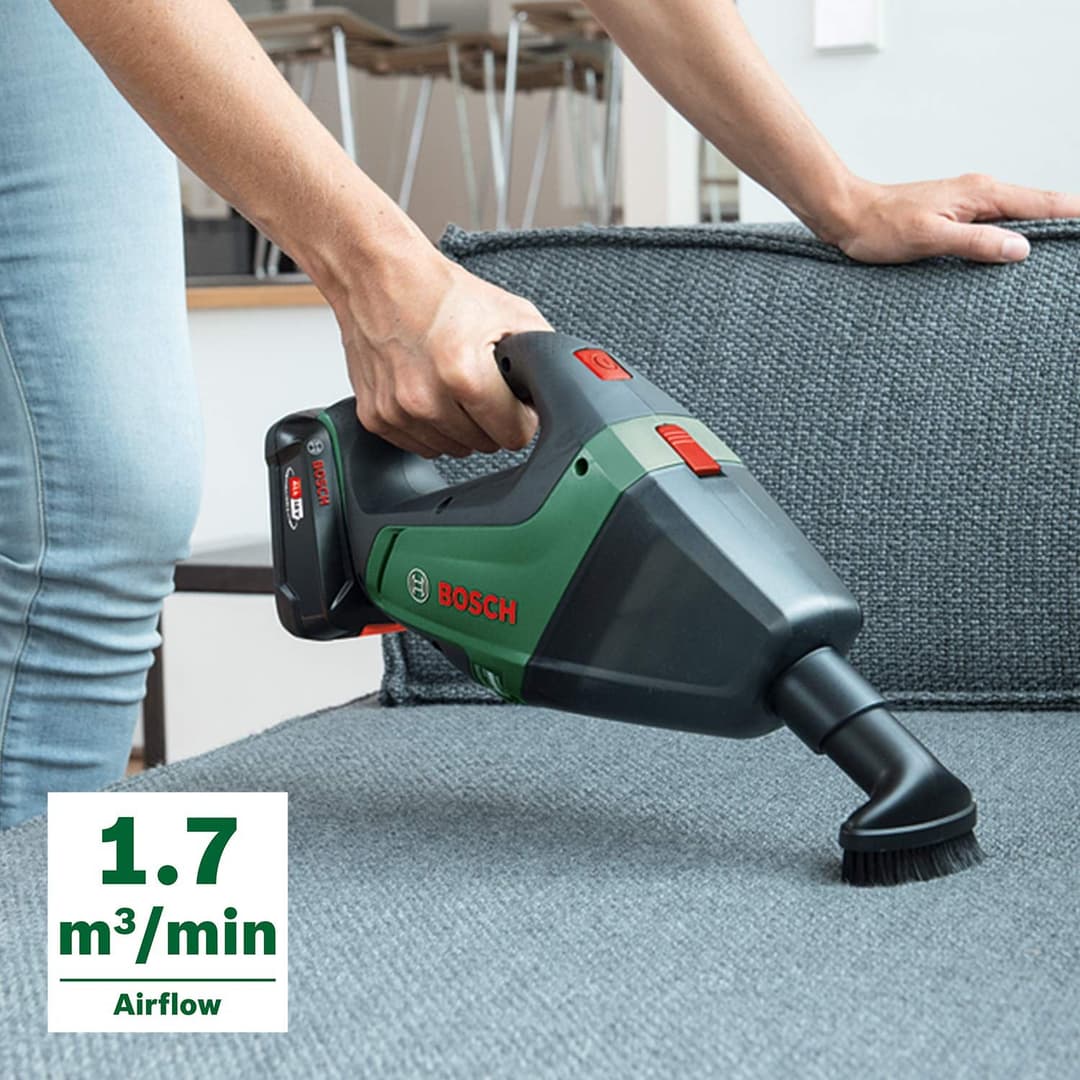 Bosch UniversalVac 18 Handheld Vacuum Cleaner - Forrest Green - Image 5