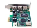 StarTech.com 4 Port PCI Express Low Profile High Speed USB Card - PCIe USB 2.0 Card - PCI-E USB 2.0 Card (PEXUSB4DP) - USB adapter - PCI Express x1 - 4 ports thumbnail 2
