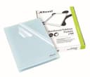 Rexel Cut Flush Folders A4 Clear (100) thumbnail 2