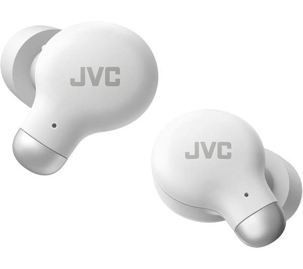JVC Marshmallow HA-A25T Wireless Bluetooth Noise-Cancelling Earbuds - White - Image 2