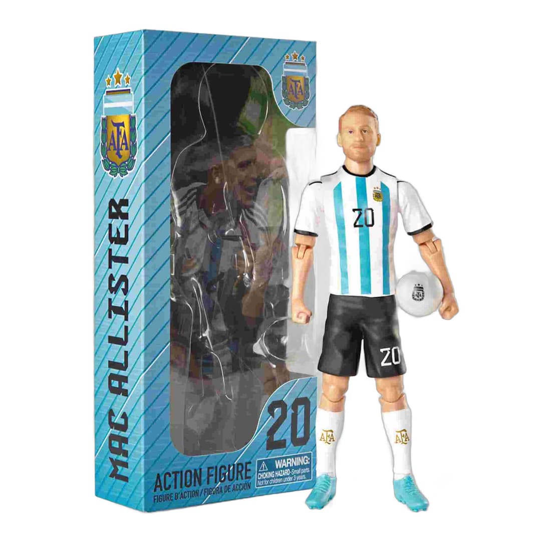 Banbo Mac Allister Argentina Fully Articulated Figurine - 20cm - Image 6