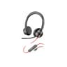 POLY Blackwire 8225 Wired USB-C Stereo Headset - Black