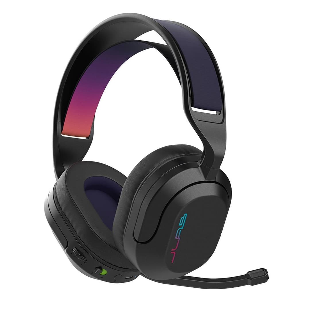 JLab Nightfall PS4, PC, Switch Wireless Gaming Headset Black - Image 1