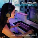JLab Nightfall PS4, PC, Switch Wireless Gaming Headset Black thumbnail 3