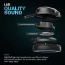 JLab Nightfall PS4, PC, Switch Wireless Gaming Headset Black thumbnail 4
