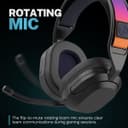 JLab Nightfall PS4, PC, Switch Wireless Gaming Headset Black thumbnail 5