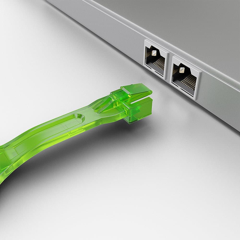 Lindy RJ45 Port Blocker Key, Green - Image 2