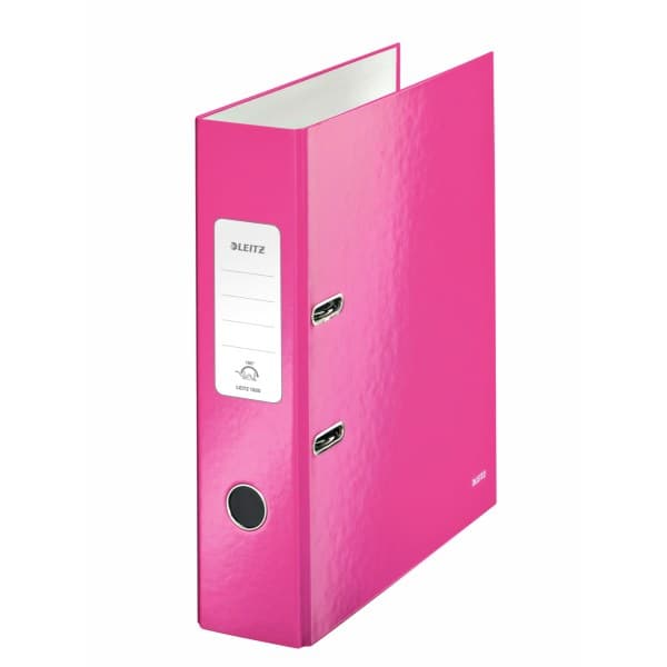 Leitz Lever Arch File 180° WOW POB/Laminated A4/80mm - Image 2