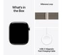 Apple Watch Series 11 GPS + Cellular 46mm Natural Titanium Case with Natural Milanese Loop - S/M thumbnail 9