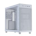 ASUS Prime AP303 Tempered Glass ATX Mid-Tower PC Case - White thumbnail 1