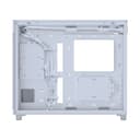 ASUS Prime AP303 Tempered Glass ATX Mid-Tower PC Case - White thumbnail 6