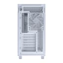 ASUS Prime AP303 Tempered Glass ATX Mid-Tower PC Case - White thumbnail 7