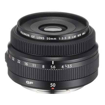 Fujifilm GF 50mm F3.5 R LM WR Medium Format Lens, Compact Standard Prime Lens for Fujifilm GFX Cameras - Image 1