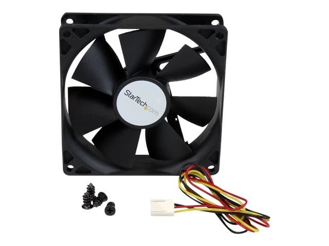 StarTech 92mm System Fan TX3 Black - Image 2
