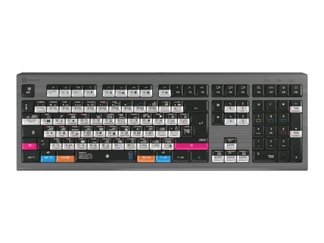 Logic Keyboards Adobe Photographer Astra 2 Keyboard Graphite Grey - Image 1