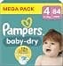 PAMPERS Baby-Dry Size 4 Jumbo+ Pack 84 Nappies thumbnail 2